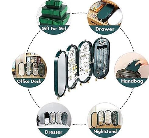 Folding Screen Jewelry Box | منظم مجوهرات