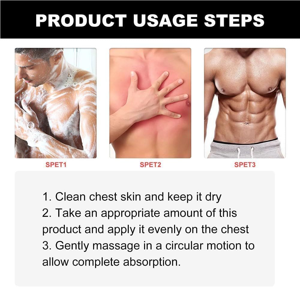 Men Therm Bee Venom Gynecomastia Heating Oil - Free Delivery